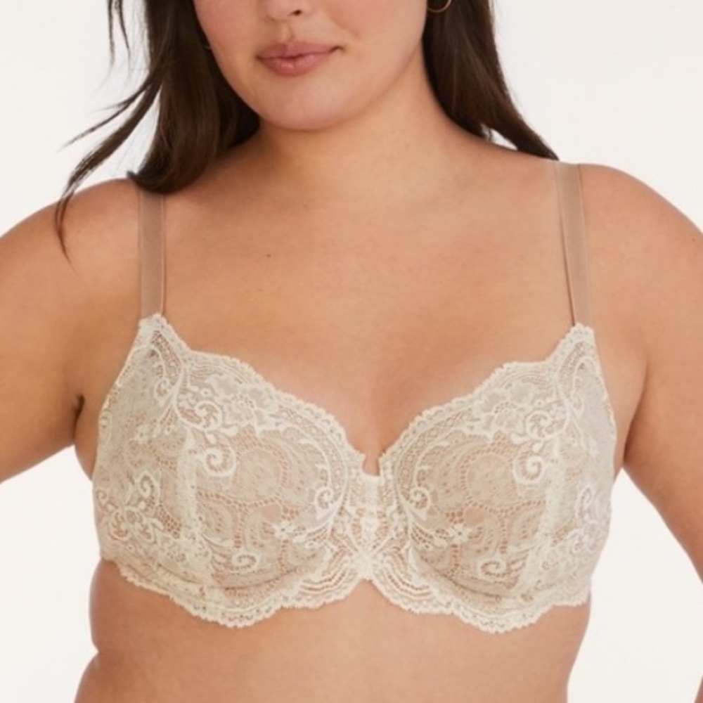 ThirdLove Memory Foam Lace Balconette Bra 34E NWOT